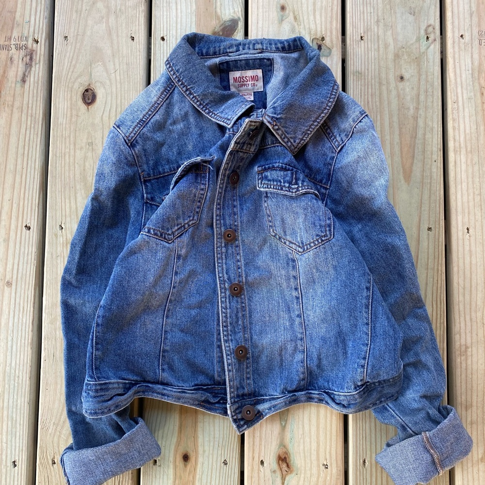 Blue‎ denim jean jacket